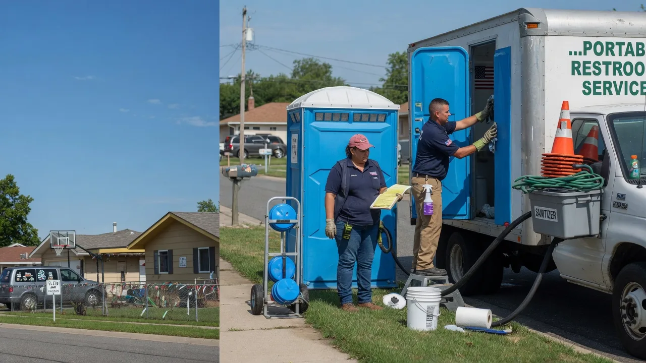 Portable Toilet Rental in Bunceton, MO near me